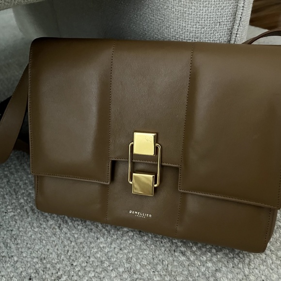 DeMellier The Alexandria Crossbody Bag in Deep Toffee Smooth ($465 retail) - Picture 7 of 10